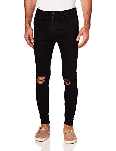 Men's Slim Fit Ripped Stretch Jeans