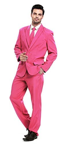 U Look Ugly Today Men's Prom Suit Solid Color for Themed Events and Clubbing