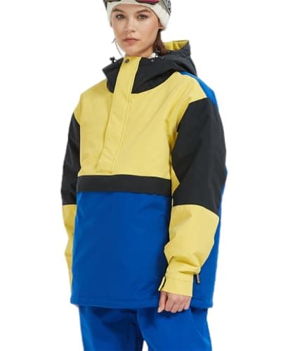 Womens Waterproof Winter Ski Coat BUMDEEP Thick Hooded Windbreaker