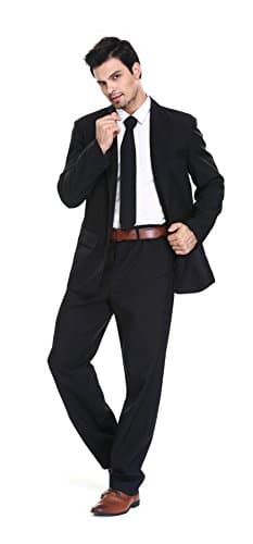 U Look Ugly Today Men's Prom Suit Solid Color for Themed Events and Clubbing