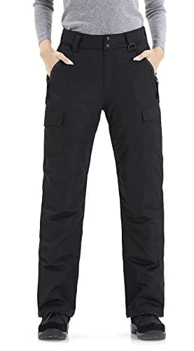 WULFUL Women's Waterproof Insulated Ski Pants