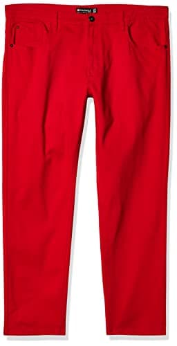 Southpole Men's Stretchable Skinny Twill Pants