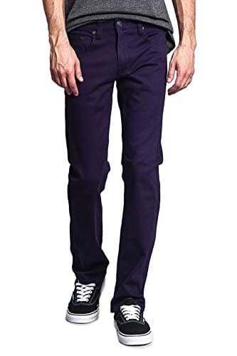 Slim Fit Colored Jeans for Men