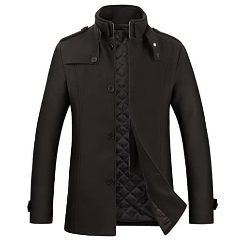 Men's Wool Trench Coat