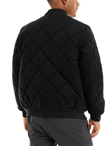 MAGCOMSEN Men's Zip-Up Bomber Jacket