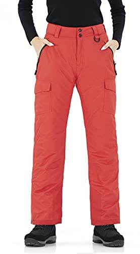 WULFUL Women's Waterproof Insulated Ski Pants