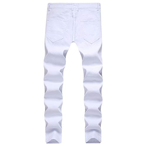 Slim-Fit Distressed Jeans for Men