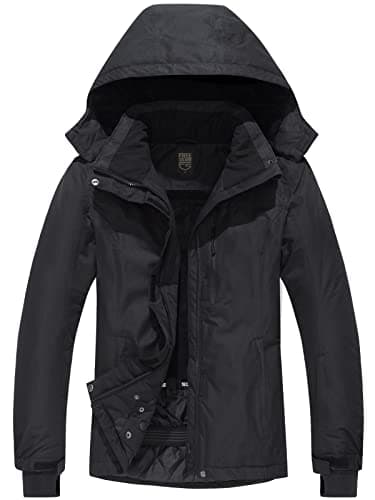 Women's Waterproof Ski Jacket with Fleece Lining