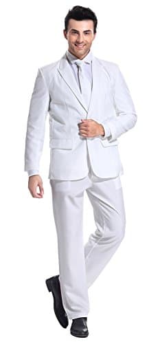 U Look Ugly Today Men's Prom Suit Solid Color for Themed Events and Clubbing
