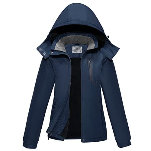 Women's Winter Waterproof Thicken Parka Snow Jacket