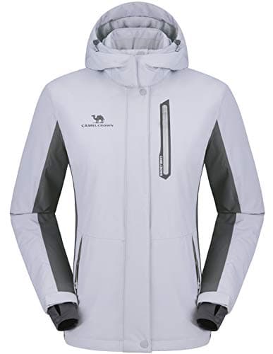 CAMEL CROWN Women’s Mountain Snow Waterproof Ski Jacket Winter Coat