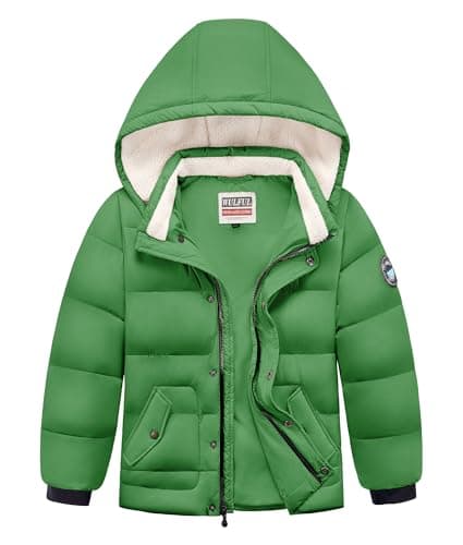Boy's Winter Coat with Detachable Hat