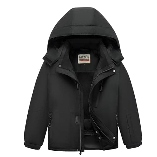 Boys' Waterproof Ski Jacket - Winter Snow Coat for Kids
