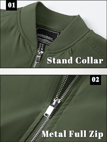 TACVASEN Men's Bomber Jacket