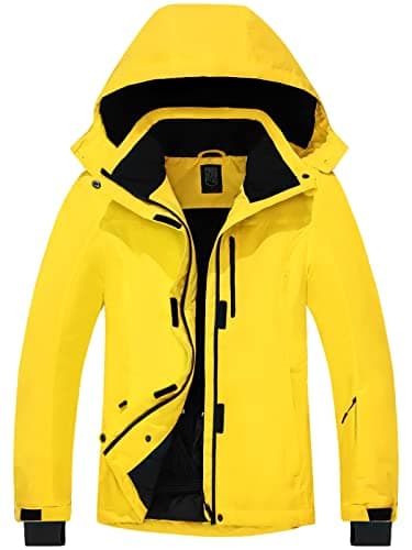 Women's Waterproof Ski Jacket with Fleece Lining