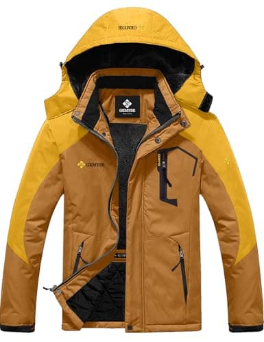 Men's Waterproof Ski Snow Jacket for Winter