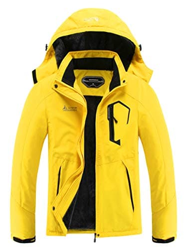MOERDENG Women's Waterproof Ski Jacket