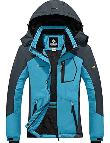 GEMYSE Women's Waterproof Ski Snow Jacket