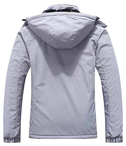 Pooluly Women's Ski Jacket Winter Waterproof Windbreaker Hooded Raincoat Snowboarding Jackets