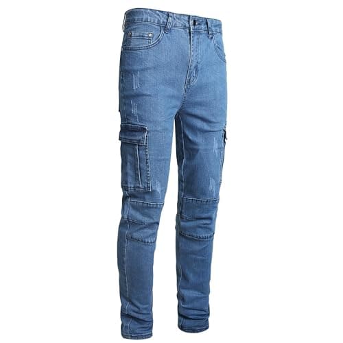 Men's Slim Fit Ripped Skinny Jeans