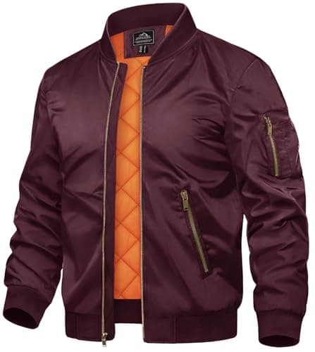 Refined Title: TACVASEN Men's Bomber Jackets - Warm Windbreaker Coats