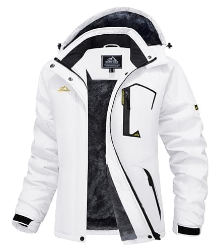 MAGCOMSEN Women's Waterproof Insulated Snow Jacket