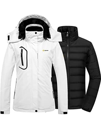 GEMYSE Women's 3-in-1 Ski Jacket