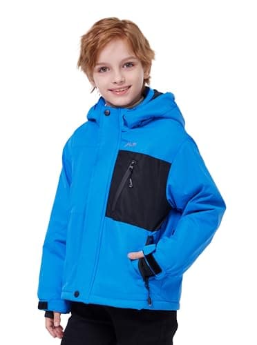 Boys' Waterproof Ski Jacket - Winter Snow Coat for Kids