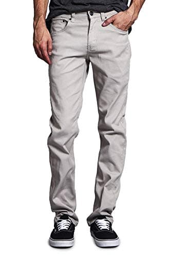 Slim Fit Colored Jeans for Men