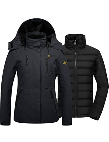 GEMYSE Women's 3-in-1 Ski Jacket