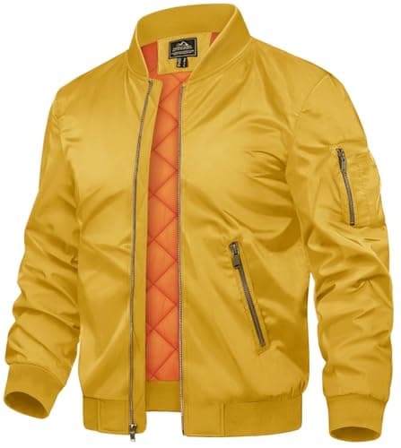 Refined Title: TACVASEN Men's Bomber Jackets - Warm Windbreaker Coats