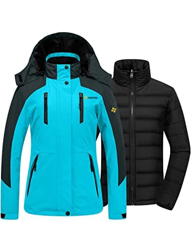 GEMYSE Women's 3-in-1 Ski Jacket