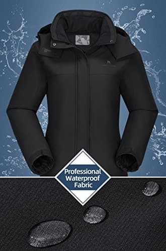 Camel Crown Women's Waterproof Ski Jacket