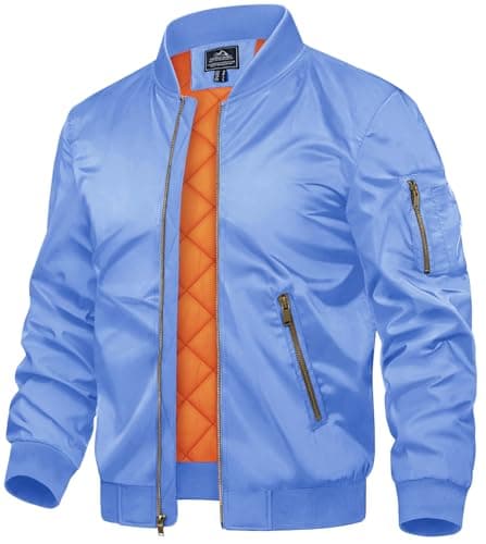 Refined Title: TACVASEN Men's Bomber Jackets - Warm Windbreaker Coats
