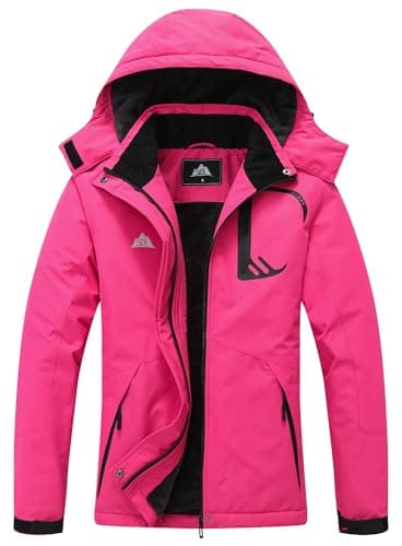 Women's Waterproof Snow Ski Jacket for Winter Hiking