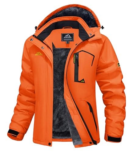 MAGCOMSEN Women's Waterproof Insulated Snow Jacket