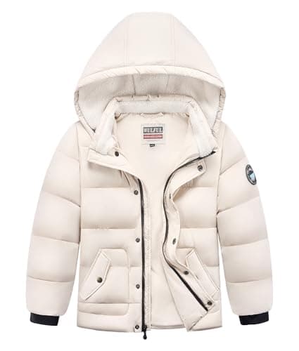 Boy's Winter Coat with Detachable Hat