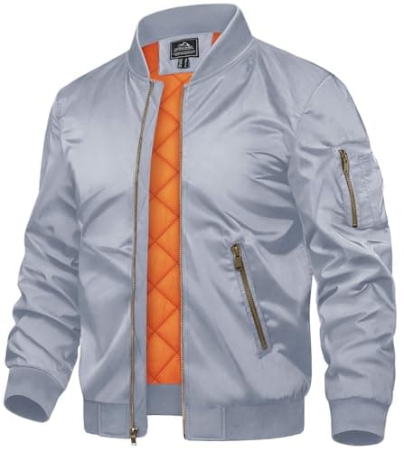 Refined Title: TACVASEN Men's Bomber Jackets - Warm Windbreaker Coats
