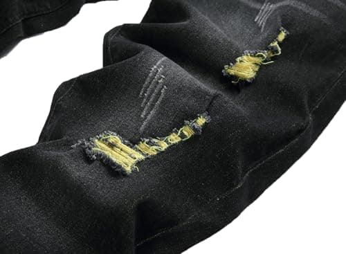 RANMCC Men's Slim Fit Ripped Jeans