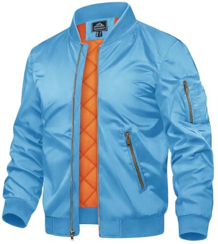 Refined Title: TACVASEN Men's Bomber Jackets - Warm Windbreaker Coats