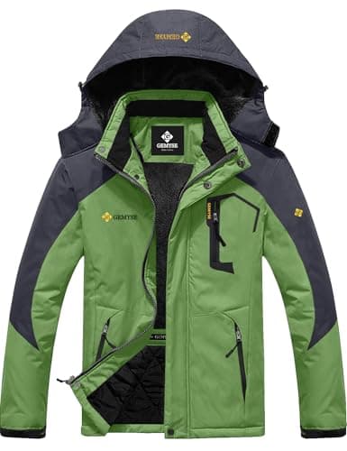 Men's Waterproof Ski Snow Jacket for Winter
