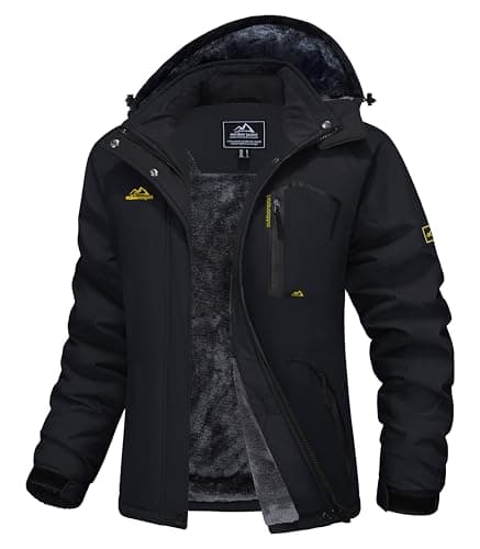MAGCOMSEN Women's Waterproof Insulated Snow Jacket