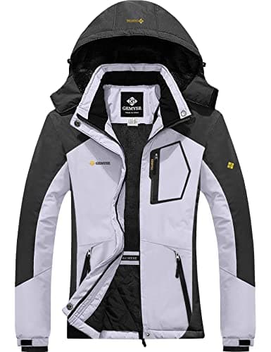 GEMYSE Women's Waterproof Ski Snow Jacket