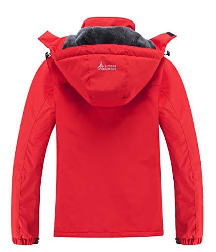 MOERDENG Women's Waterproof Ski Jacket