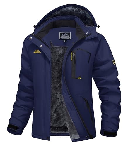 MAGCOMSEN Women's Waterproof Insulated Snow Jacket