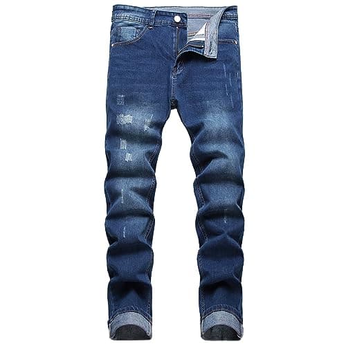 Men's Slim Fit Ripped Skinny Jeans