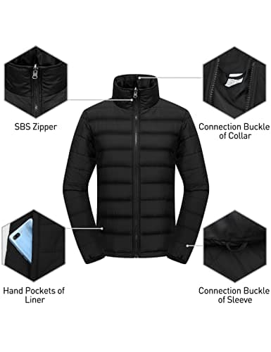 GEMYSE Women's 3-in-1 Ski Jacket