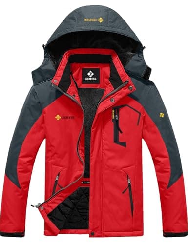 Men's Waterproof Ski Snow Jacket for Winter