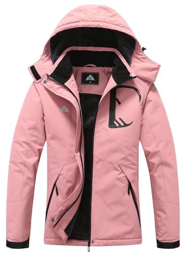 Women's Waterproof Snow Ski Jacket for Winter Hiking