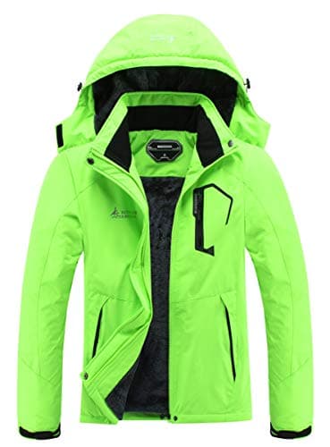 MOERDENG Women's Waterproof Ski Jacket